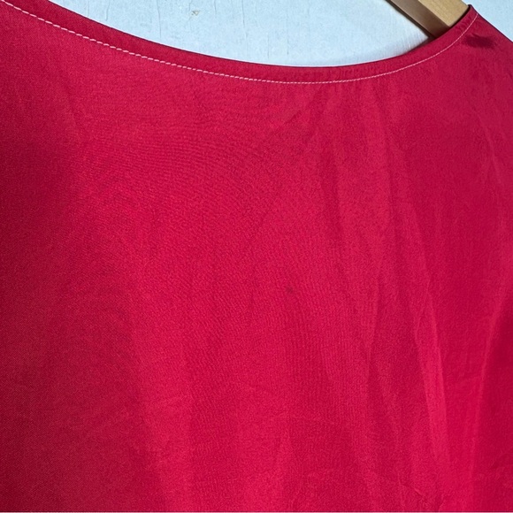 Club Monaco Silk Ruffle tiered blouse size small - Picture 3 of 11